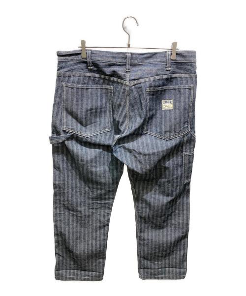 児島ジーンズ（コジマジーンズ）児島ジーンズ (コジマジーンズ) ヘリンボーンペインターパンツ ブルー サイズ:38の古着・服飾アイテム
