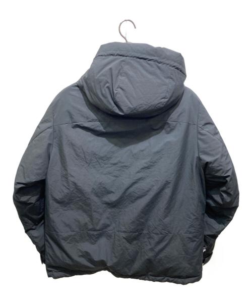 FIRST DOWN（ファーストダウン）FIRST DOWN (ファーストダウン) WRAP DOWN PARKA　ラップ ダウン パーカ ブラック サイズ:Lの古着・服飾アイテム