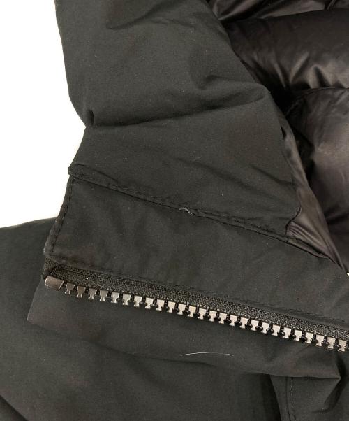 FIRST DOWN（ファーストダウン）FIRST DOWN (ファーストダウン) WRAP DOWN PARKA　ラップ ダウン パーカ ブラック サイズ:Lの古着・服飾アイテム