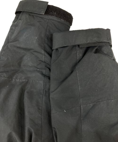 FIRST DOWN（ファーストダウン）FIRST DOWN (ファーストダウン) WRAP DOWN PARKA　ラップ ダウン パーカ ブラック サイズ:Lの古着・服飾アイテム