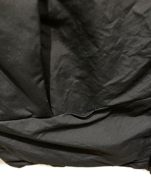 FIRST DOWN（ファーストダウン）FIRST DOWN (ファーストダウン) WRAP DOWN PARKA　ラップ ダウン パーカ ブラック サイズ:Lの古着・服飾アイテム