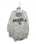 MM6 Maison Margiela（エムエムシックスメゾンマルジェラ）の古着「オーバーサイズフロントロゴシャツ」｜ホワイト