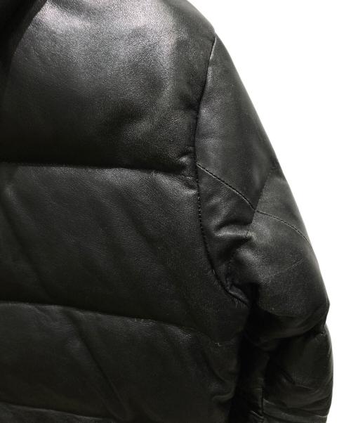 PAUL SMITH（ポールスミス）PAUL SMITH (ポールスミス) シープスキンダウンジャケット ブラック サイズ:XLの古着・服飾アイテム