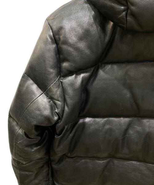 PAUL SMITH（ポールスミス）PAUL SMITH (ポールスミス) シープスキンダウンジャケット ブラック サイズ:XLの古着・服飾アイテム