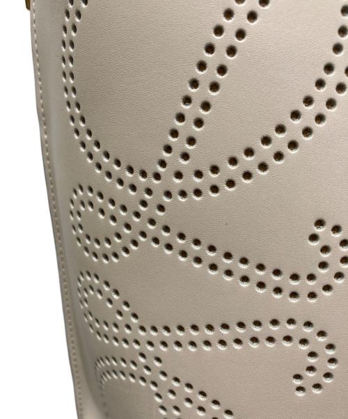 LOEWE（ロエベ）LOEWE (ロエベ) ゲートアナグラムバケットショルダーバッグ　Gate Anagram Leather Shoulder Bag ベージュの古着・服飾アイテム