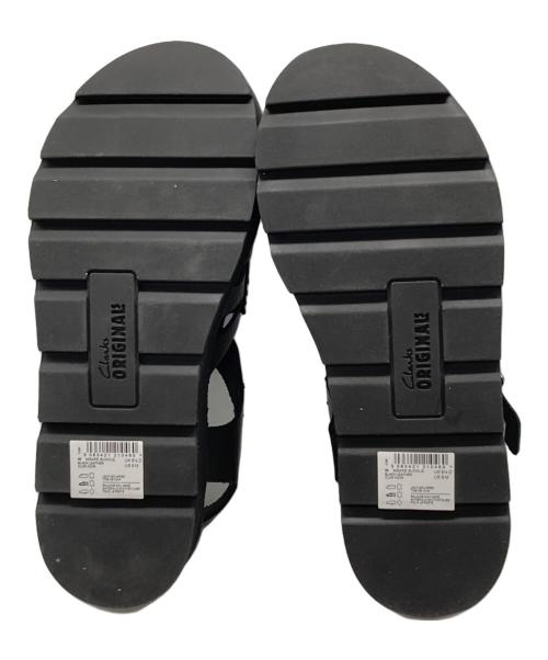 CLARKS（クラークス）CLARKS (クラークス) Meare Buckle　メアバックル　サンダル ブラック サイズ:39の古着・服飾アイテム