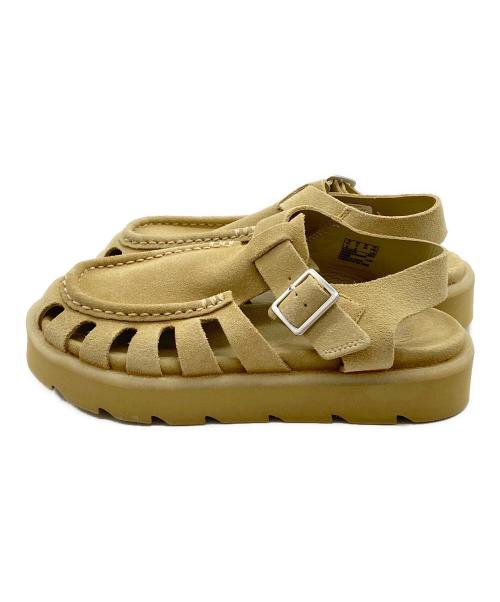 CLARKS（クラークス）CLARKS (クラークス) Meare Buckle　メアバックル　サンダル ベージュ サイズ:39の古着・服飾アイテム
