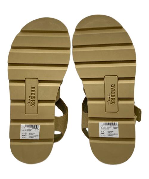 CLARKS（クラークス）CLARKS (クラークス) Meare Buckle　メアバックル　サンダル ベージュ サイズ:39の古着・服飾アイテム