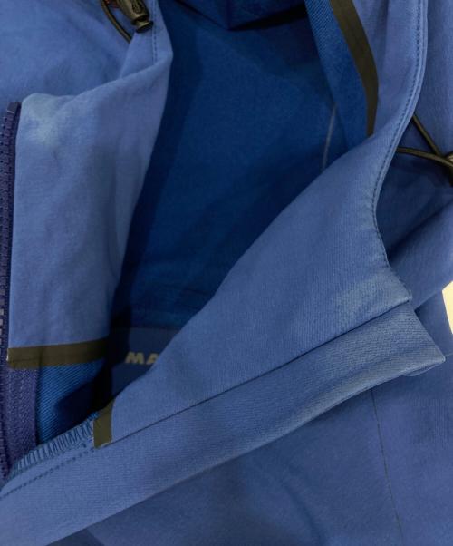 MAMMUT（マムート）MAMMUT (マムート) Masao SO Jacket　マサオソフトシェルジャケット ブルー サイズ:Lの古着・服飾アイテム