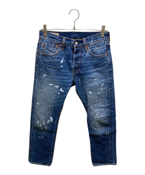 LEVI'S PReMIUM（リーバイス プレミアム）LEVI'S PReMIUM (リーバイス プレミアム) 501ペイント加工デニムパンツ インディゴ サイズ:28の古着・服飾アイテム