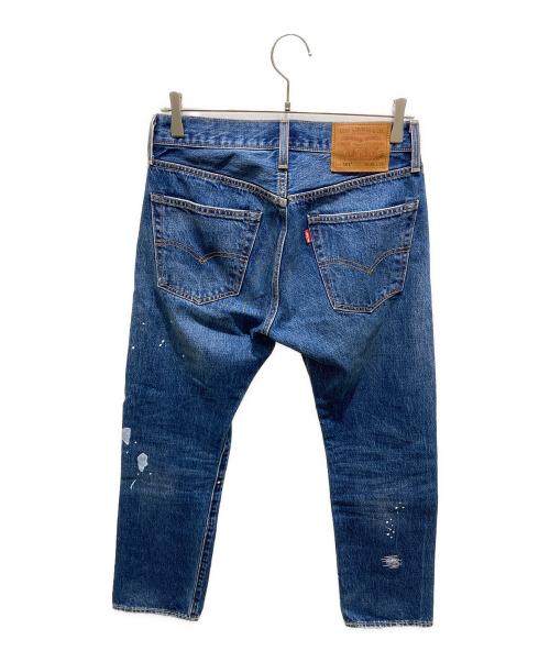LEVI'S PReMIUM（リーバイス プレミアム）LEVI'S PReMIUM (リーバイス プレミアム) 501ペイント加工デニムパンツ インディゴ サイズ:28の古着・服飾アイテム