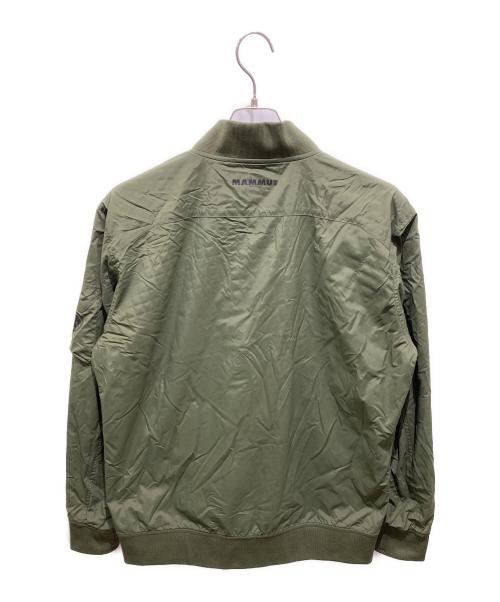 MAMMUT（マムート）MAMMUT (マムート) Utility Bomber Jacket AF　ユーティリティ ボンバー ジャケット カーキ サイズ:Lの古着・服飾アイテム