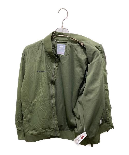 MAMMUT（マムート）MAMMUT (マムート) Utility Bomber Jacket AF　ユーティリティ ボンバー ジャケット カーキ サイズ:Lの古着・服飾アイテム