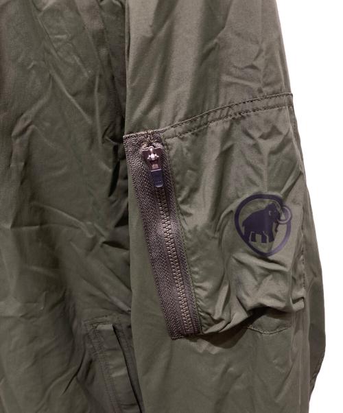 MAMMUT（マムート）MAMMUT (マムート) Utility Bomber Jacket AF　ユーティリティ ボンバー ジャケット カーキ サイズ:Lの古着・服飾アイテム