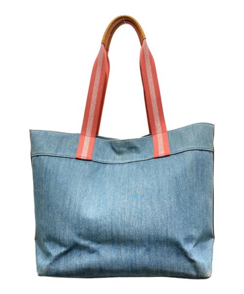COACH（コーチ）COACH (コーチ) チャームプリントトートバッグ インディゴの古着・服飾アイテム