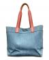 COACH (コーチ) チャームプリントトートバッグ インディゴ：8000円