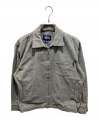 stussyステューシー）の古着「ジップジャケット」｜グレー