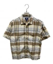 stussy（ステューシー）の古着「半袖シャツ」｜ベージュ