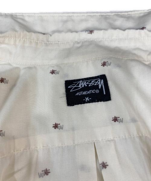 stussy（ステューシー）stussy (ステューシー) 半袖シャツ ベージュ サイズ:Mの古着・服飾アイテム