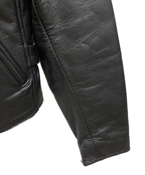 HARLEY-DAVIDSON（ハーレーダビッドソン）HARLEY-DAVIDSON (ハーレーダビッドソン) シングルレザージャケット ブラック サイズ:Sの古着・服飾アイテム