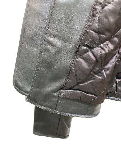 HARLEY-DAVIDSON（ハーレーダビッドソン）HARLEY-DAVIDSON (ハーレーダビッドソン) シングルレザージャケット ブラック サイズ:Sの古着・服飾アイテム