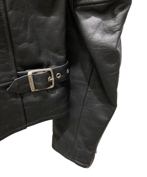 HARLEY-DAVIDSON（ハーレーダビッドソン）HARLEY-DAVIDSON (ハーレーダビッドソン) シングルレザージャケット ブラック サイズ:Sの古着・服飾アイテム