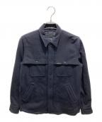 Hysteric Glamourヒステリックグラマー）の古着「バック刺繍マッキーノCPOシャツジャケット」｜ネイビー