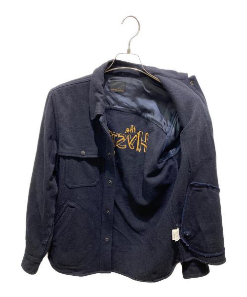 Hysteric Glamour（ヒステリックグラマー）Hysteric Glamour (ヒステリックグラマー) バック刺繍マッキーノCPOシャツジャケット ネイビー サイズ:Mの古着・服飾アイテム