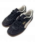 PUMAプーマ）の古着「PALERMO VINTAGE PUMA BLACK-FROSTED」｜ブラック