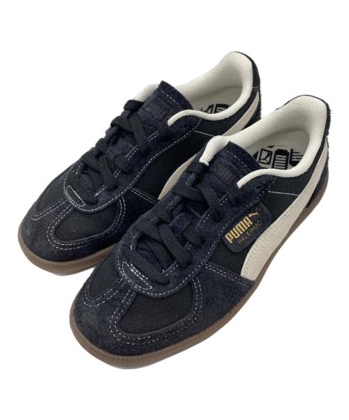 PUMA（プーマ）PUMA (プーマ) PALERMO VINTAGE PUMA BLACK-FROSTED ブラック サイズ:23の古着・服飾アイテム