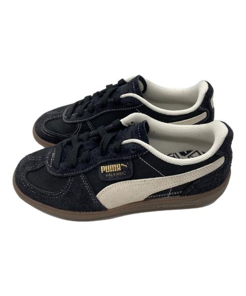 PUMA（プーマ）PUMA (プーマ) PALERMO VINTAGE PUMA BLACK-FROSTED ブラック サイズ:23の古着・服飾アイテム