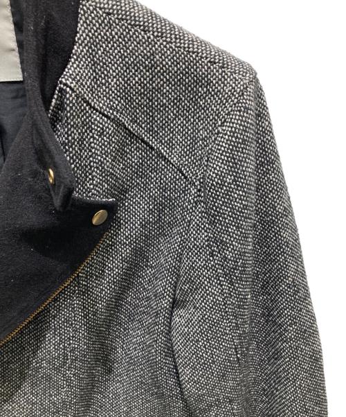 LIBEIRO（リベイロ）LIBEIRO (リベイロ) ダブルライダースジャケット グレー サイズ:Mの古着・服飾アイテム