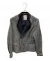 LIBEIRO（リベイロ）の古着「ダブルライダースジャケット」｜グレー