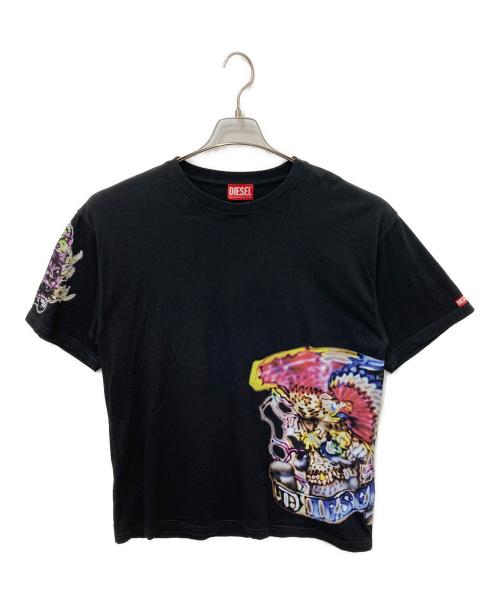 DIESEL（ディーゼル）DIESEL (ディーゼル) T-BOXT-Q14 ブラック サイズ:Sの古着・服飾アイテム