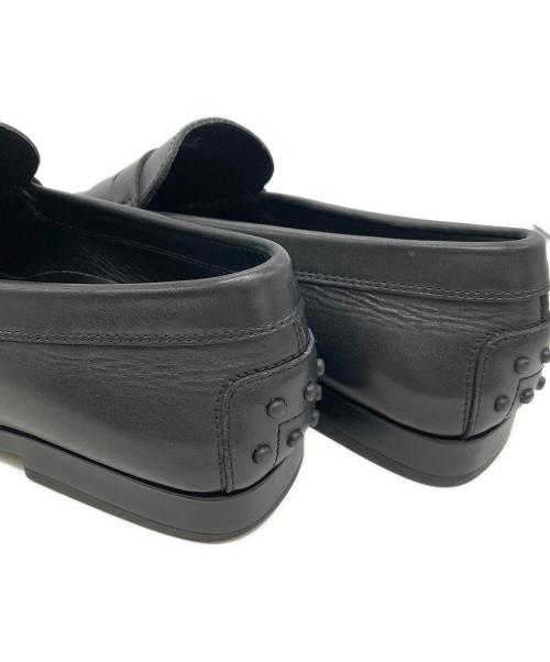 TOD'S（トッズ）TOD'S (トッズ) コインローファー ブラック サイズ:7Aの古着・服飾アイテム