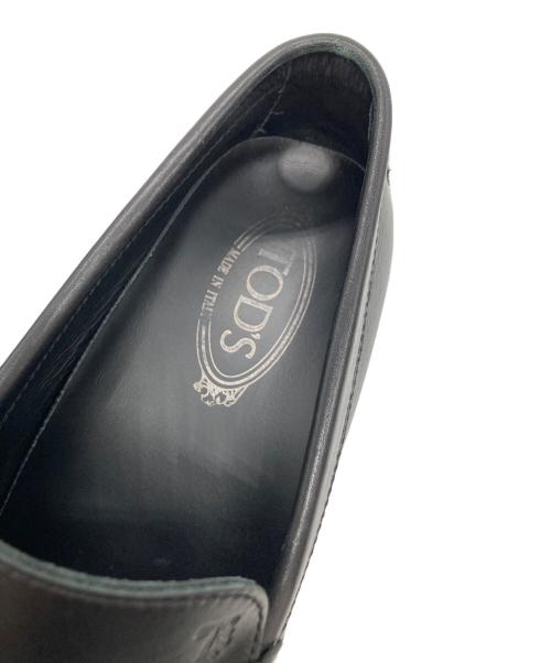 TOD'S（トッズ）TOD'S (トッズ) コインローファー ブラック サイズ:7Aの古着・服飾アイテム