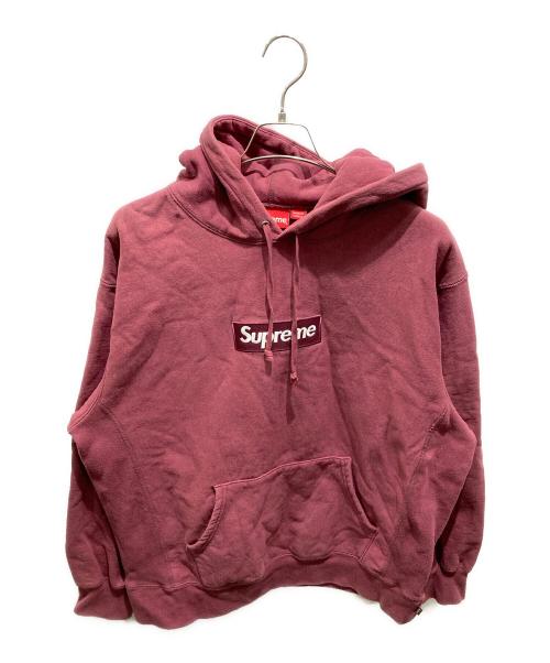 SUPREME（シュプリーム）SUPREME (シュプリーム) Box Logo Hooded Sweatshirt　ボックスロゴフーデッドスウェットシャツ レッド サイズ:Lの古着・服飾アイテム
