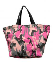 Herve Chapelier（エルベシャプリエ）の古着「舟形トートバッグ」｜ピンク