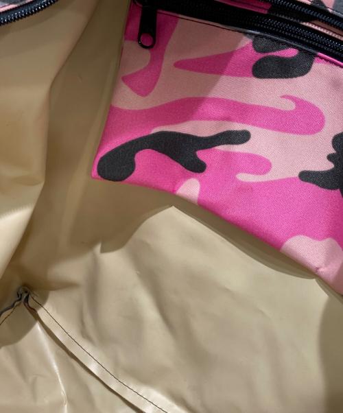 Herve Chapelier（エルベシャプリエ）Herve Chapelier (エルベシャプリエ) 舟形トートバッグ ピンクの古着・服飾アイテム