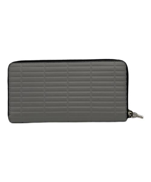 dunhill（ダンヒル）dunhill (ダンヒル) ROLLAGAS ZIP COAT WALLET　ローラガス ジップコート ウォレット グレーの古着・服飾アイテム