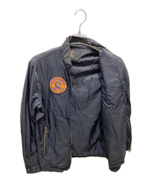 Hysteric Glamour（ヒステリックグラマー）Hysteric Glamour (ヒステリックグラマー) プリマロフトレーシングジャケット ブラック サイズ:Mの古着・服飾アイテム