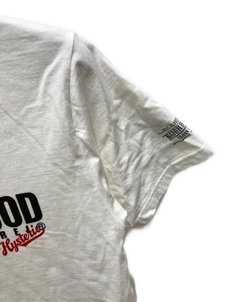 Hysteric Glamour（ヒステリックグラマー）Hysteric Glamour (ヒステリックグラマー) NEIGHBORHOOD (ネイバーフッド) EVIL WOMAN pt T-SH ホワイト サイズ:Ｍの古着・服飾アイテム