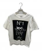 NEIGHBORHOOD×Hysteric Glamourネイバーフッド×ヒステリックグラマー）の古着「Tシャツ」｜ホワイト