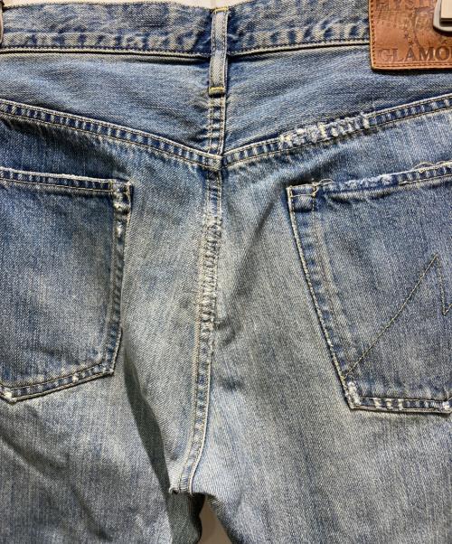 Hysteric Glamour（ヒステリックグラマー）Hysteric Glamour (ヒステリックグラマー) NEIGHBORHOOD (ネイバーフッド) リペアスタッズデニムパンツ インディゴ サイズ:W32の古着・服飾アイテム