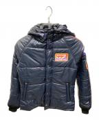 Hysteric Glamourヒステリックグラマー）の古着「ワッペン付きプリマロフトジャケット」｜ネイビー