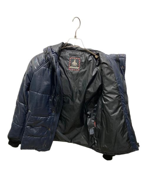 Hysteric Glamour（ヒステリックグラマー）Hysteric Glamour (ヒステリックグラマー) ワッペン付きプリマロフトジャケット ネイビー サイズ:FREEの古着・服飾アイテム