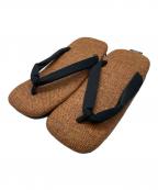 goyemonゴヱモン）の古着「unda-雲駄」｜ブラウン