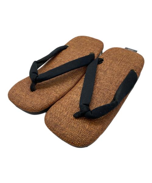 goyemon（ゴヱモン）goyemon (ゴヱモン) unda-雲駄 ブラウン サイズ:Ｍの古着・服飾アイテム