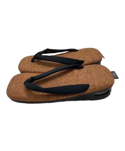 goyemon（ゴヱモン）goyemon (ゴヱモン) unda-雲駄 ブラウン サイズ:Ｍの古着・服飾アイテム