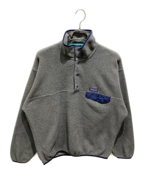 Patagonia（パタゴニア）Patagonia (パタゴニア) SYNCHILLA  スナップフリースプルオーバー グレー サイズ:Mの古着・服飾アイテム